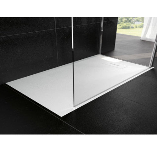 Piatto doccia 140x80 cm Novosolid bianco opaco - Novellini