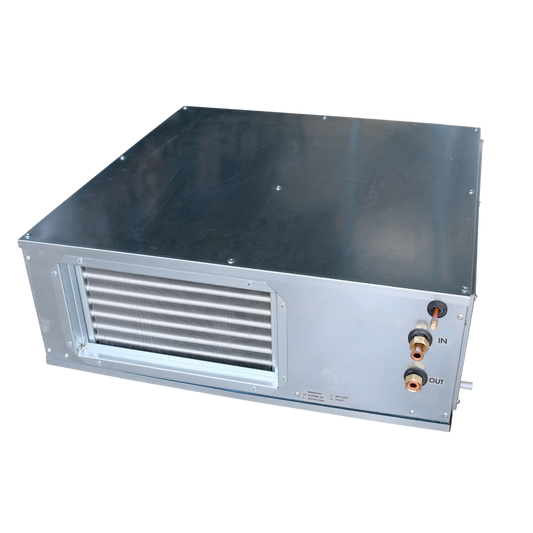 Deumidificatore ad alta efficienza con sezioni trattamento aria, deumidificazione, integrazione raffrescamento e riscaldamento//Richedici Offerta.