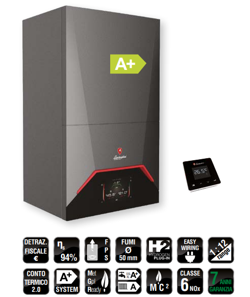 LAMBORGHINI - RAGGIO 34 C- CALDAIA MURALE A GAS A CONDENSAZIONE