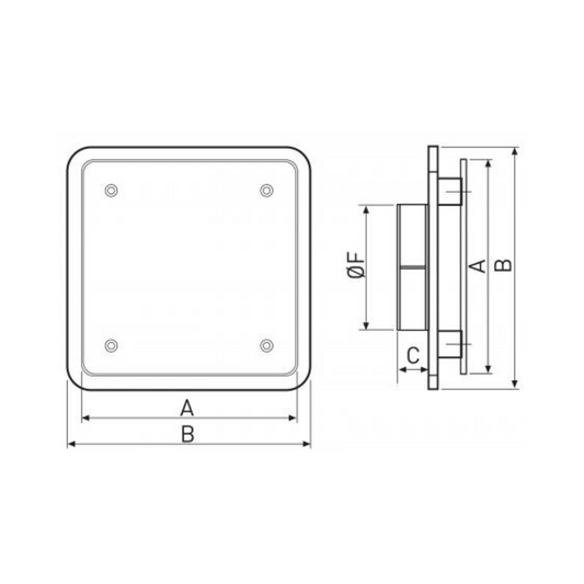 Diffusore Aria V.M:C.160